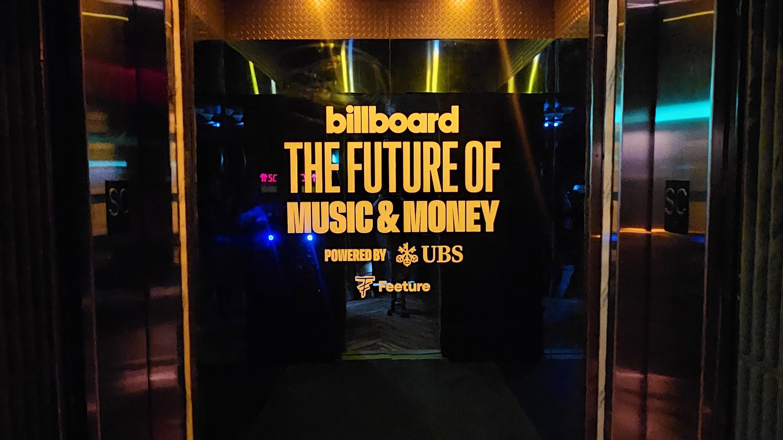 Billboard x UBS — Stage Backdrop