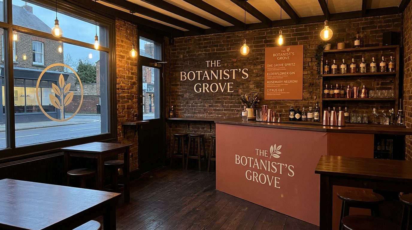 Beverage Brand Pop-Up — Brand Takeover System