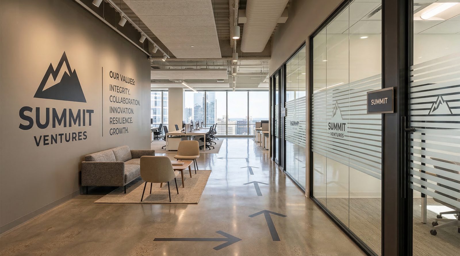 Office brand environment system